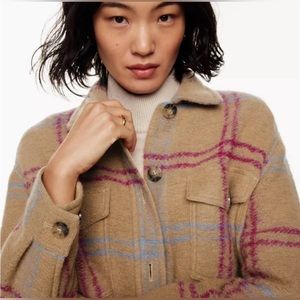 WILFRED FREE  |  XXS  |  ARITZIA  |  The Ganna Plaid Jacket